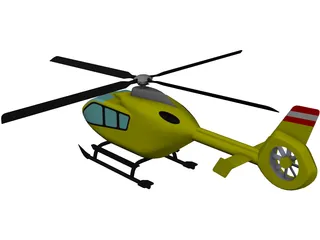 Eurocopter EC-135 3D Model