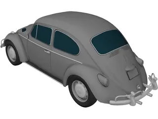 Volkswagen Beetle 3D Model