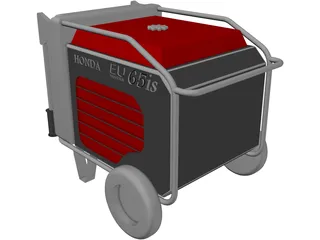 Generator Honda EU65is 3D Model