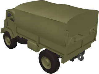 Mercedes-Benz Unimog 404 3D Model