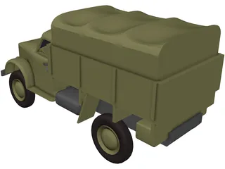 GAZ 63 3D Model