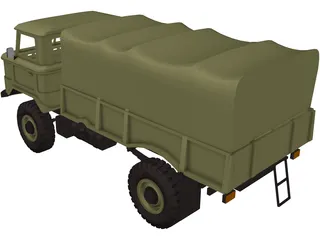 GAZ 66 3D Model