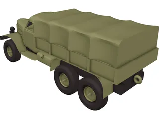 ZIL 157 3D Model