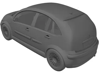 Citroen C3 3D Model