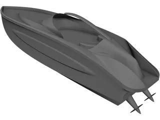 Seaboat 3D Model