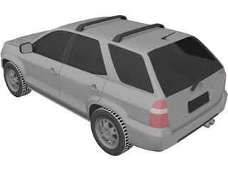 Acura MDX (2002) 3D Model