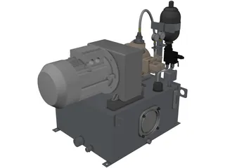 Hydraulic System 3D Model