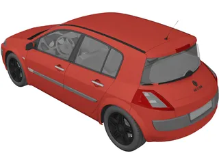 Renault Megane 3D Model