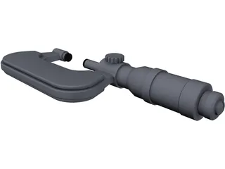 Micrometer 3D Model