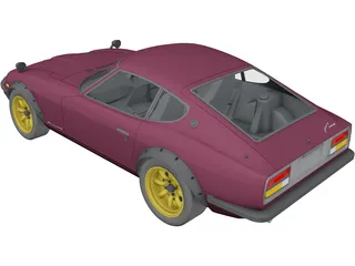 Nissan Fairlady 240ZG 3D Model