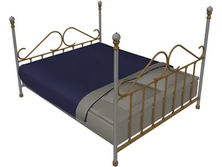 Bed 3D Model