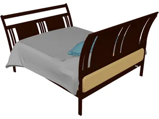 Bed 3D Model