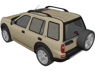 Land Rover Freelander Td4 (2004) 3D Model