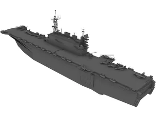 Aircraft Carrier 3D Model