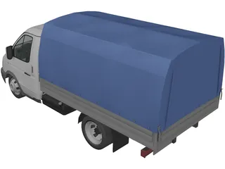 GAZ 3302 3D Model