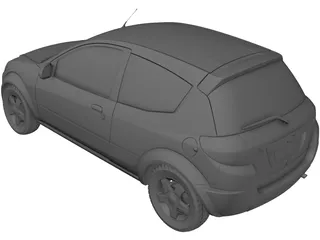 Ford Ka (2008) 3D Model