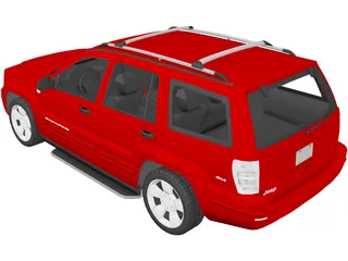 Jeep Grand Cherokee (2006) 3D Model