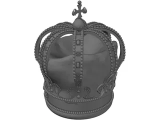 Russian Crown 3D Model