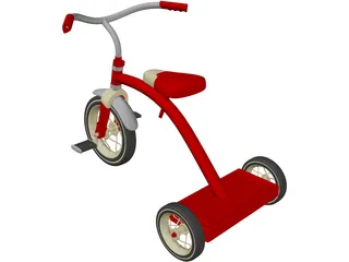 Tricycle 3D Model