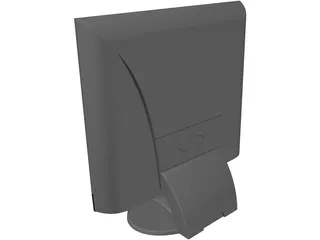 Monitor ViewSonic vx2000 3D Model