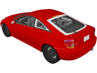 Toyota Celica 3D Model