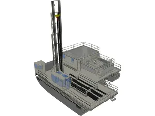 Drill and Mud Units 3D Model