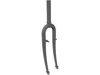 Bicycle Front Fork 3D Model