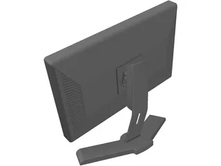 Dell 2408WFP Monitor 3D Model