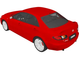 Mazda 6 MPS (2006) 3D Model