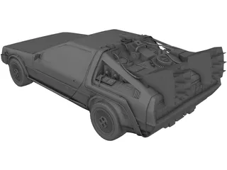 DMC DeLorean (1980) 3D Model