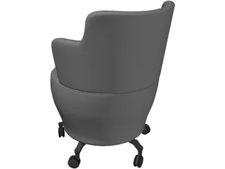 Tarn Orangebox Chair 3D Model