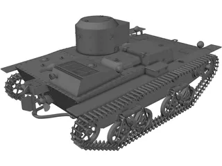 T-38 3D Model