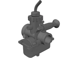 Carburetor Yamaha DT LC 3D Model