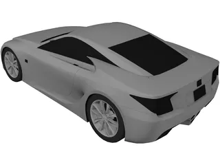 Lexus LFA 3D Model