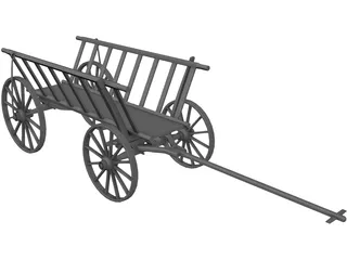 Handcart 3D Model