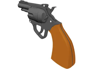 Revolver 3D Model