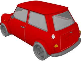 Mini Cooper 3D Model