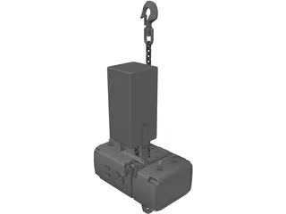 C.O.W. Chainhoist 1000kgs 3D Model