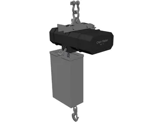 Chainmaster Chainhoist 1000kgs 3D Model