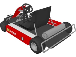 Kart 3D Model