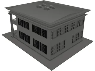 Bank 3D Model