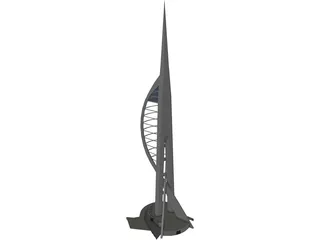 Spinnaker Tower 3D Model