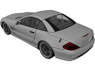 Mercedes-Benz SL65 AMG 3D Model