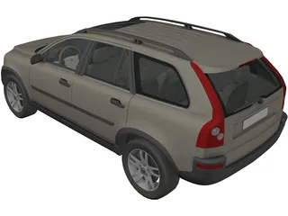 Volvo XC90 3D Model