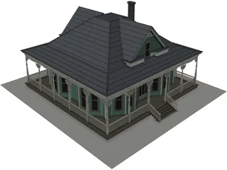 Antique House 3D Model