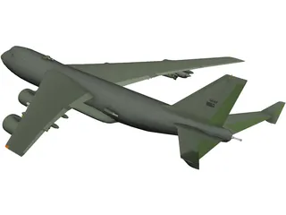 Boeing B-52 Bomber 3D Model