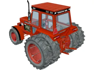 Volvo BM 2654 Tractor 3D Model