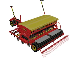 Vaderstad Rapid 400 3D Model