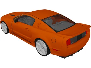 Ford Mustang Saleen S281 (2010) 3D Model