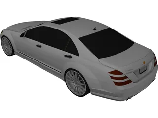 Mercedes-Benz S600 Brabus (2010) 3D Model